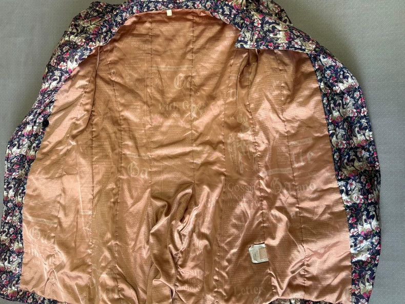 John Galliano John Galliano Vintage Swans Floral Coat Size M / US 6-8 / IT 42-44 - 5 Thumbnail