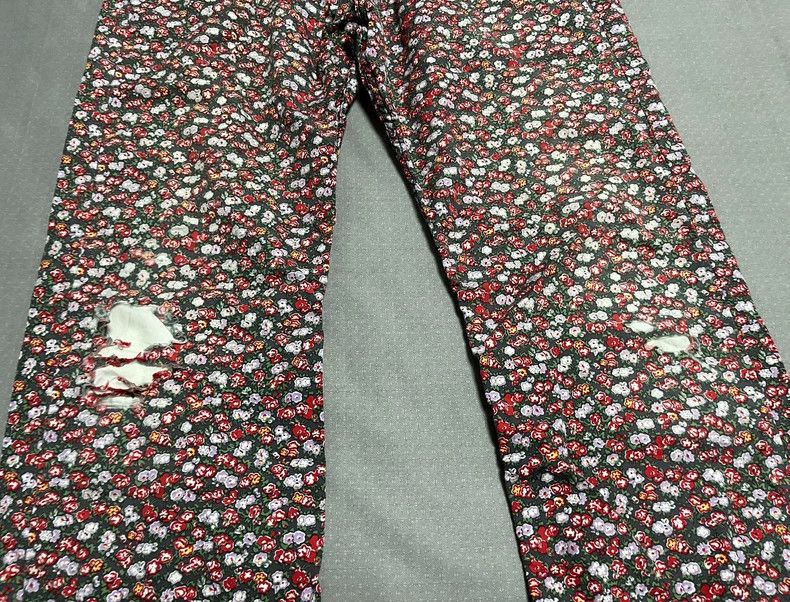Junya Watanabe Junya Watanabe X Levis Floral Pants Size 30" / US 8 / IT 44 - 3 Thumbnail