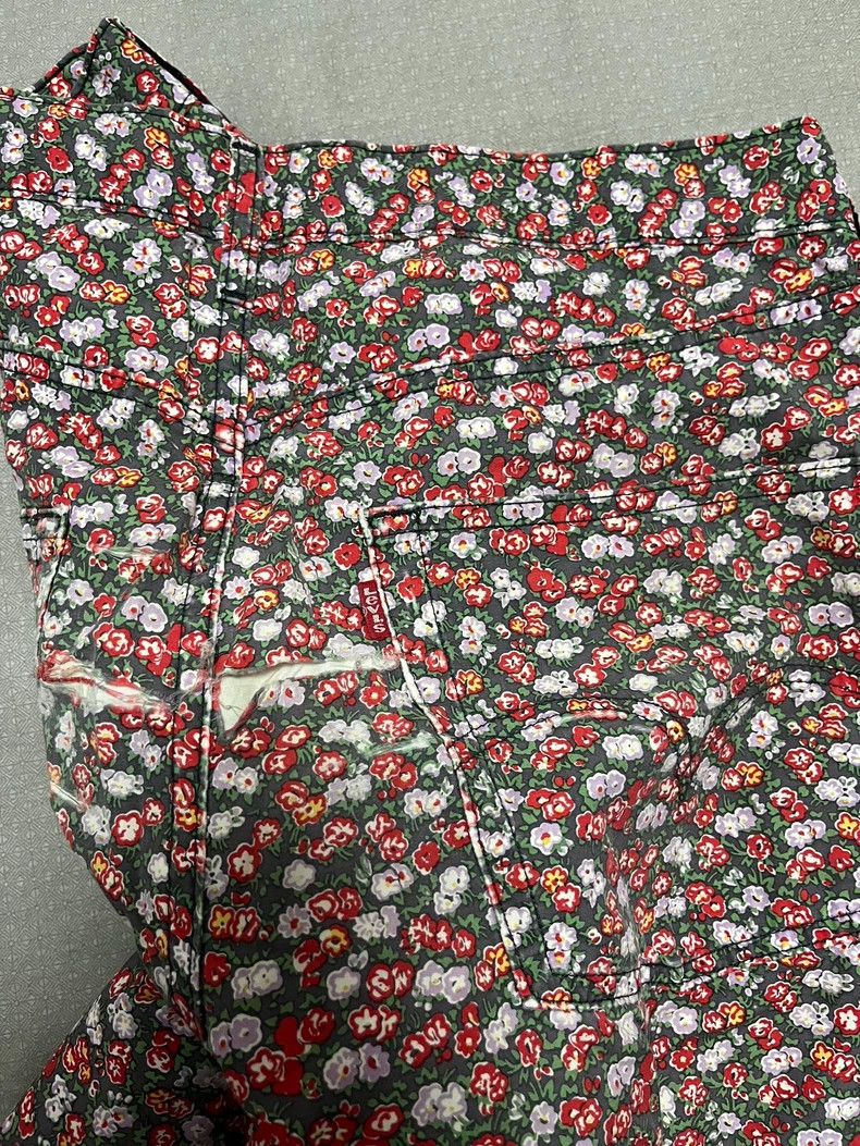 Junya Watanabe Junya Watanabe X Levis Floral Pants Size 30" / US 8 / IT 44 - 7 Thumbnail