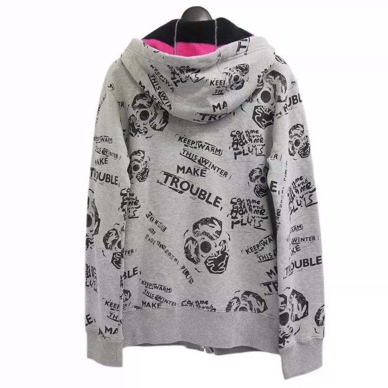 Comme des Garcons Comme des Garcons Printed Hooded Sweatshirt Size M / US 6-8 / IT 42-44 - 2 Thumbnail