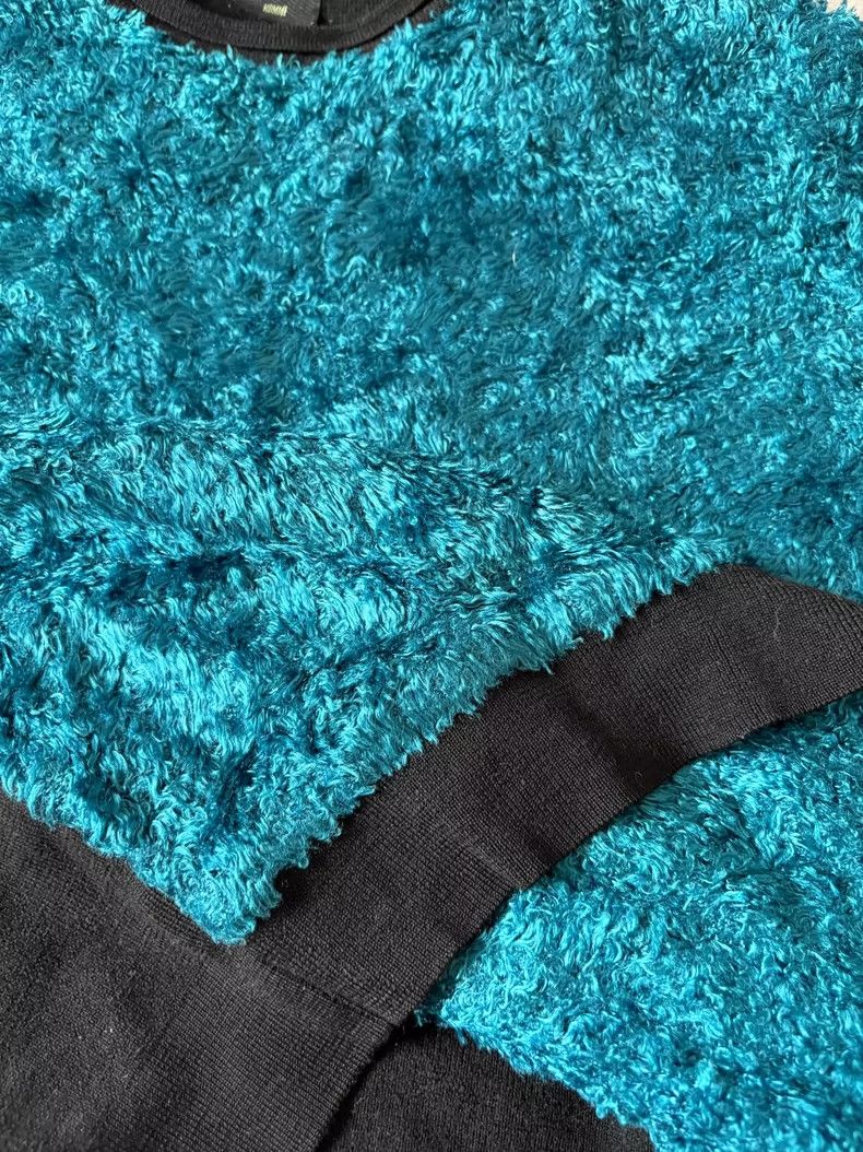 Jean Paul Gaultier Jean Paul Gaultier Vintage Fur Knit Sweater Size L / US 10 / IT 46 - 6 Thumbnail
