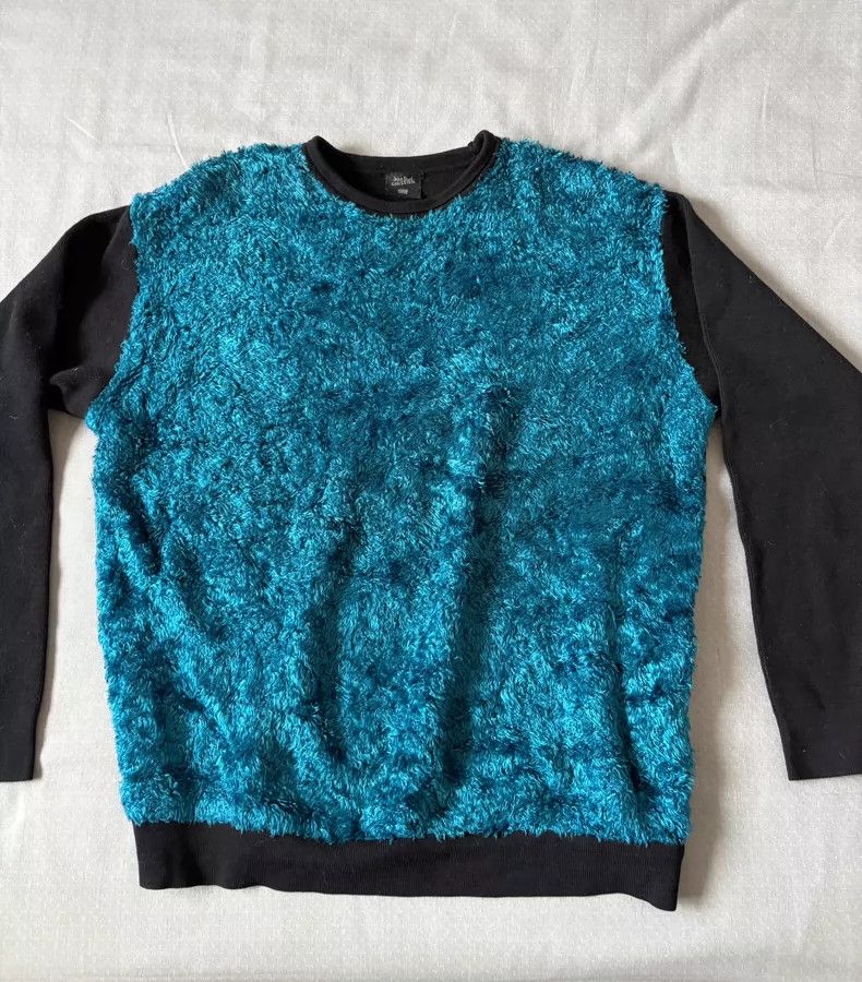 Jean Paul Gaultier Jean Paul Gaultier Vintage Fur Knit Sweater Size L / US 10 / IT 46 - 4 Thumbnail