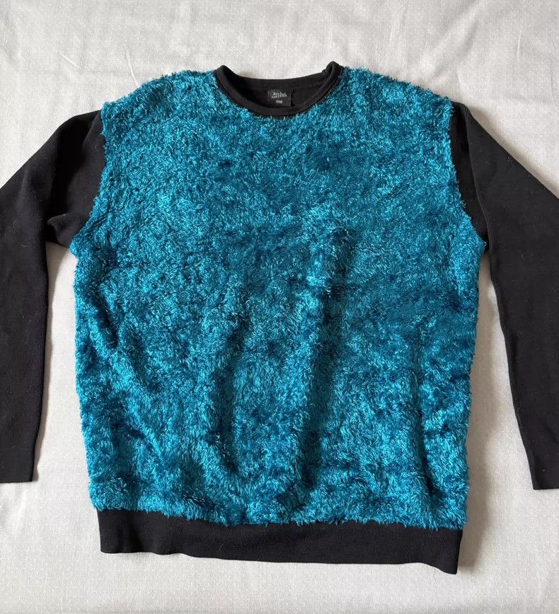 Jean Paul Gaultier Jean Paul Gaultier Vintage Fur Knit Sweater Size L / US 10 / IT 46 - 2 Thumbnail