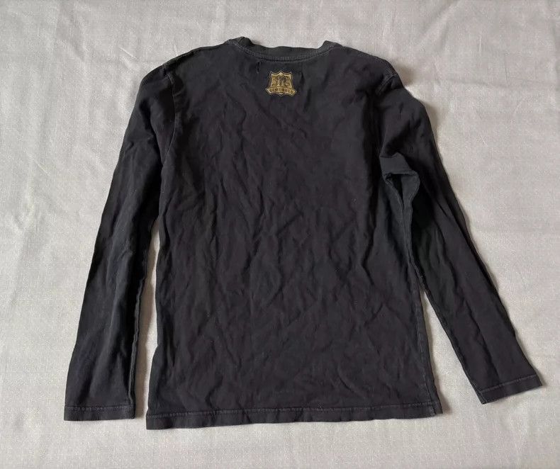 Yohji Yamamoto Vintage Long Sleeve Graphic T-Shirt Size M / US 6-8 / IT 42-44 - 5 Thumbnail