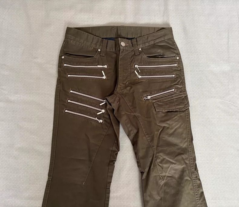 Vintage Tornado Mart Zip Detail Pants