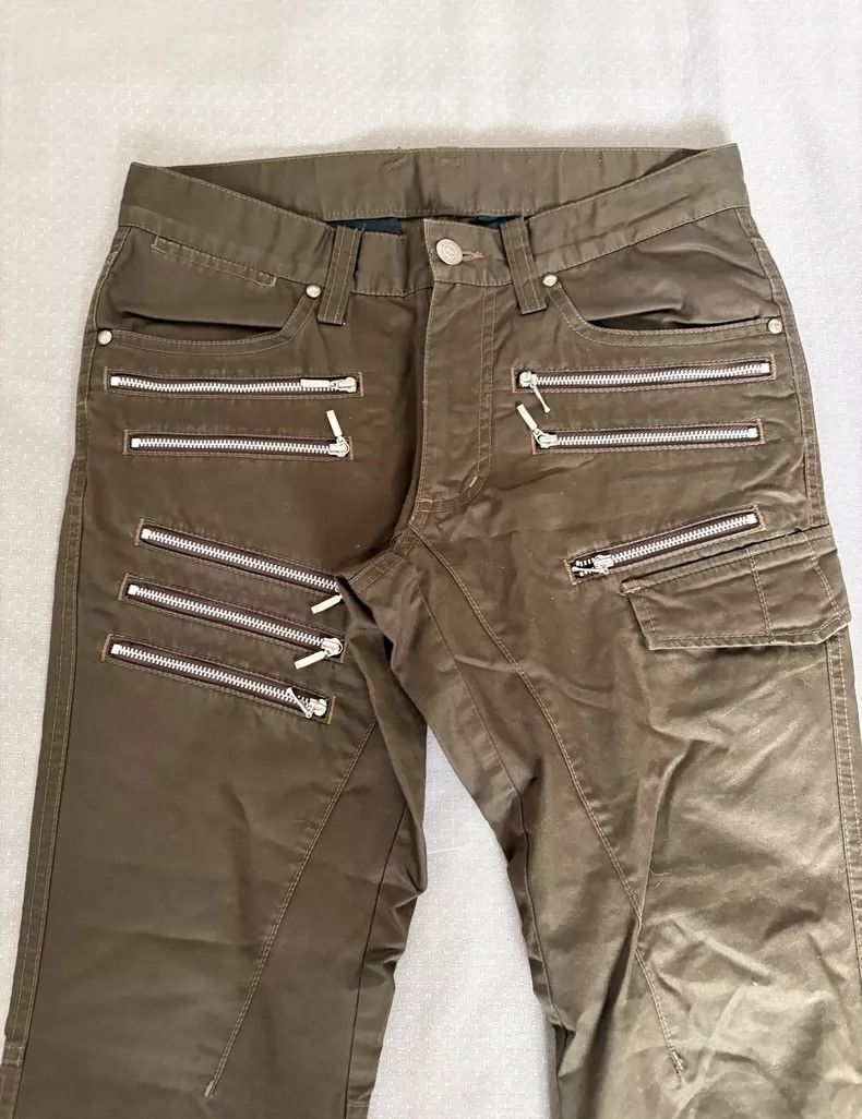 Vintage Tornado Mart Zip Detail Pants