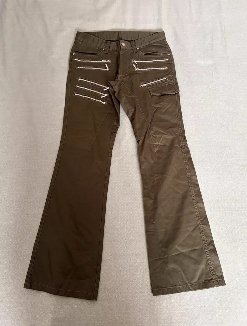 Vintage Tornado Mart Zip Detail Pants
