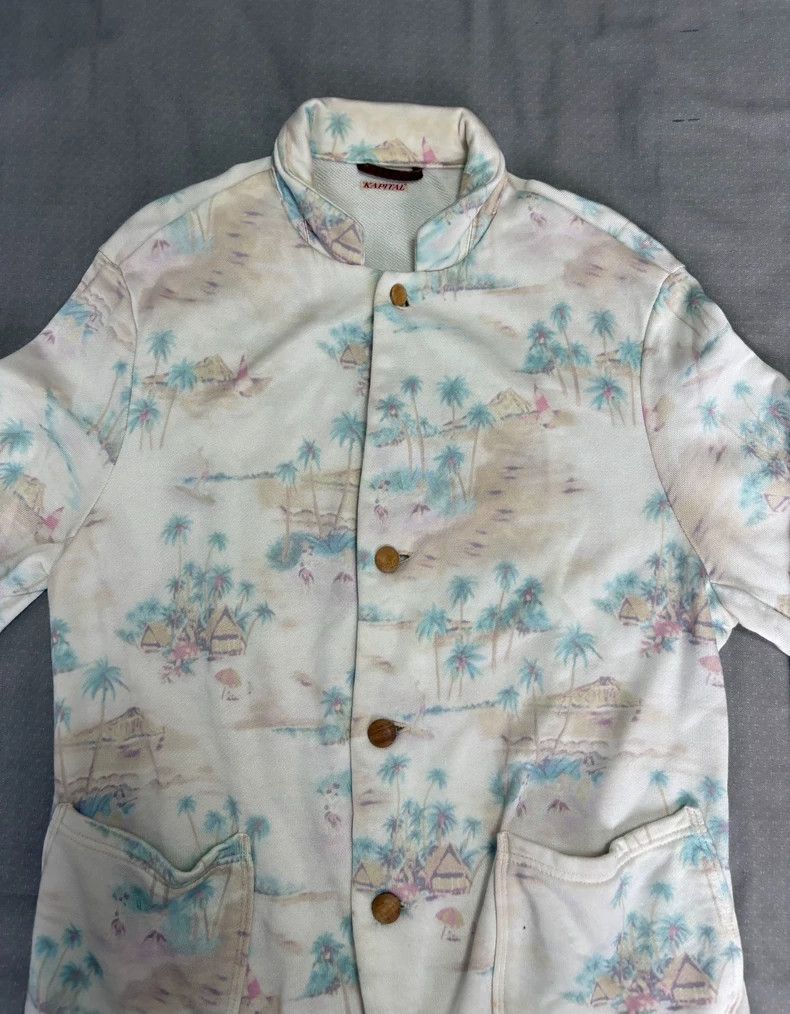Kapital Vintage Printed Jacket with Scenic Design Size L / US 10 / IT 46 - 6 Thumbnail