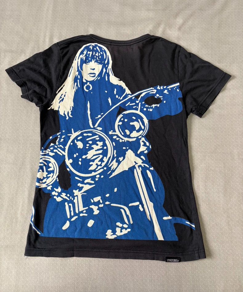 Hysteric Glamour Vintage Graphic Short Sleeve T-Shirt Size M / US 6-8 / IT 42-44 - 4 Thumbnail