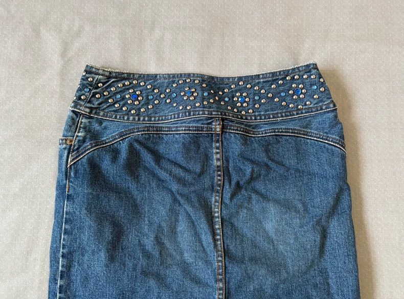 Hysteric Glamour Vintage Hysteric Glamour Denim Skirt with Studs Size 27" / US 4 / IT 40 - 7 Thumbnail