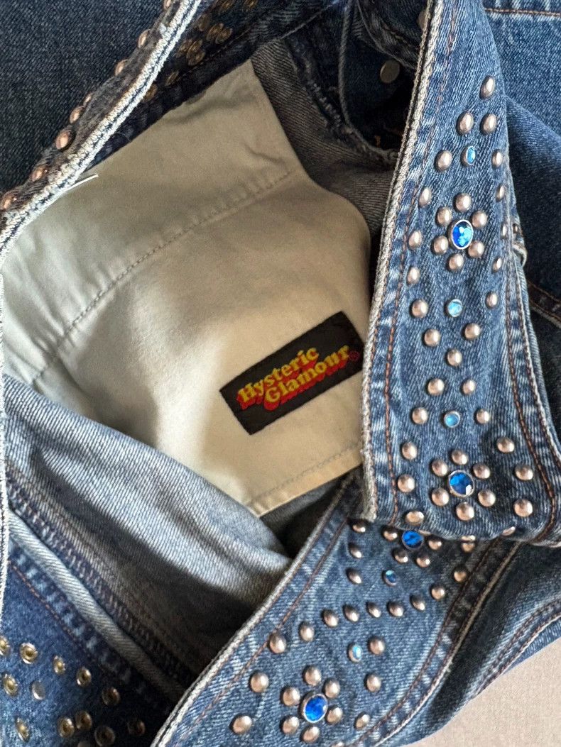Hysteric Glamour Vintage Hysteric Glamour Denim Skirt with Studs Size 27" / US 4 / IT 40 - 5 Thumbnail