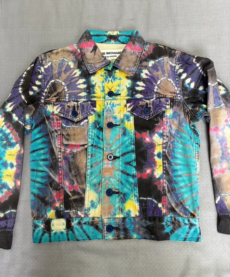 Junya Watanabe Tie-Dye Jacket Vintage Design