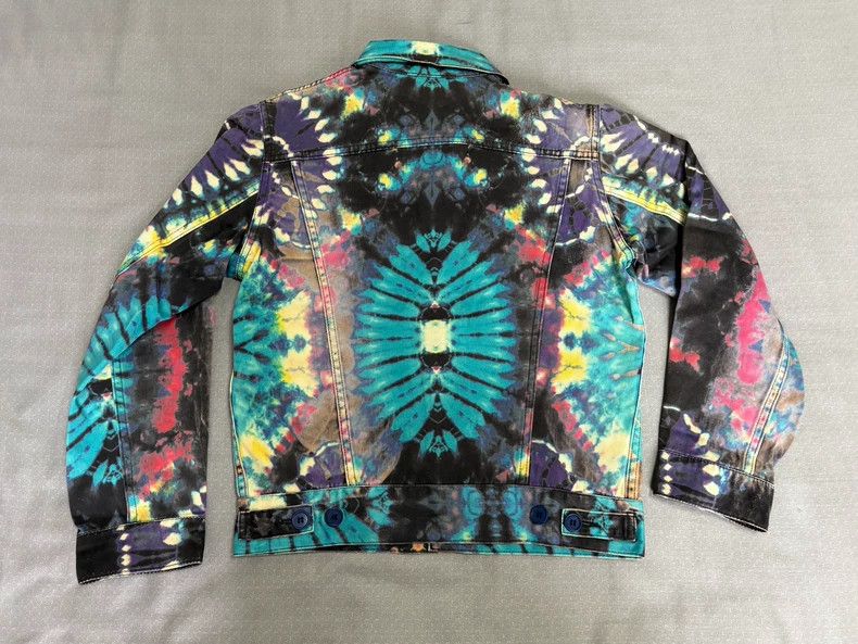 Junya Watanabe Tie-Dye Jacket Vintage Design