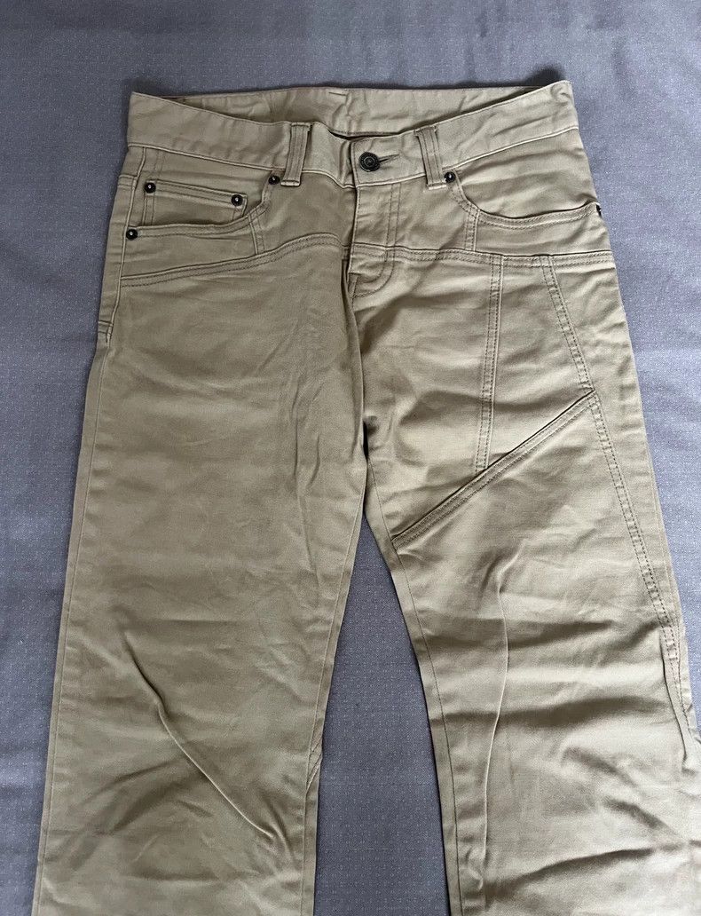 Yohji Yamamoto Tornado Mart Vintage Khaki Pants for Women Size 28" / US 6 / IT 42 - 2 Thumbnail