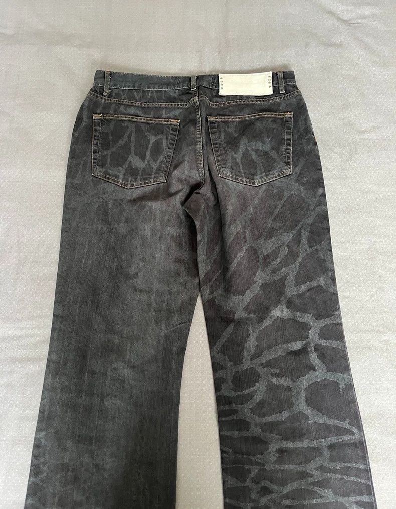 Just Cavalli Just Cavalli Printed Snake Pattern Jeans Size 32" / US 10 / IT 46 - 6 Thumbnail