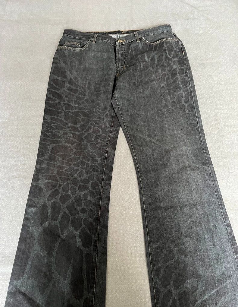 Just Cavalli Just Cavalli Printed Snake Pattern Jeans Size 32" / US 10 / IT 46 - 4 Thumbnail