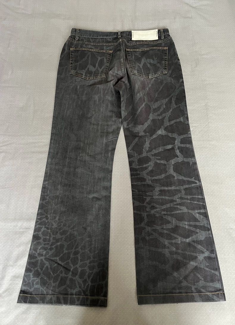 Just Cavalli Just Cavalli Printed Snake Pattern Jeans Size 32" / US 10 / IT 46 - 2 Thumbnail
