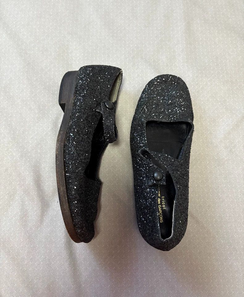Comme des Garcons Comme des Garçons Glitter Mary Jane Shoes Size US 5 / IT 35 - 5 Thumbnail