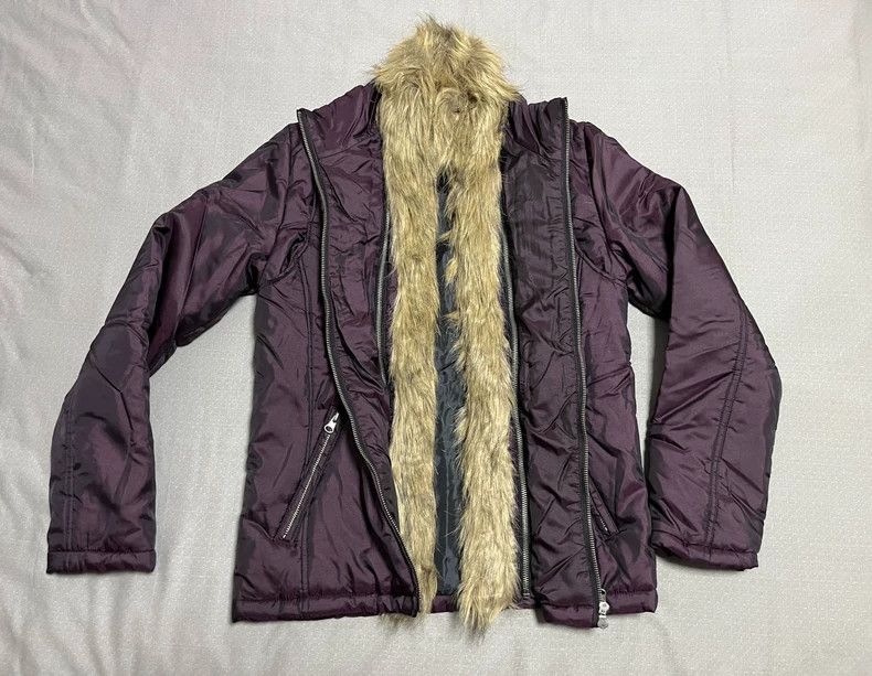 Yohji Yamamoto Vintage Embroidered Jacket with Detachable Fur Collar Size M / US 6-8 / IT 42-44 - 4 Thumbnail