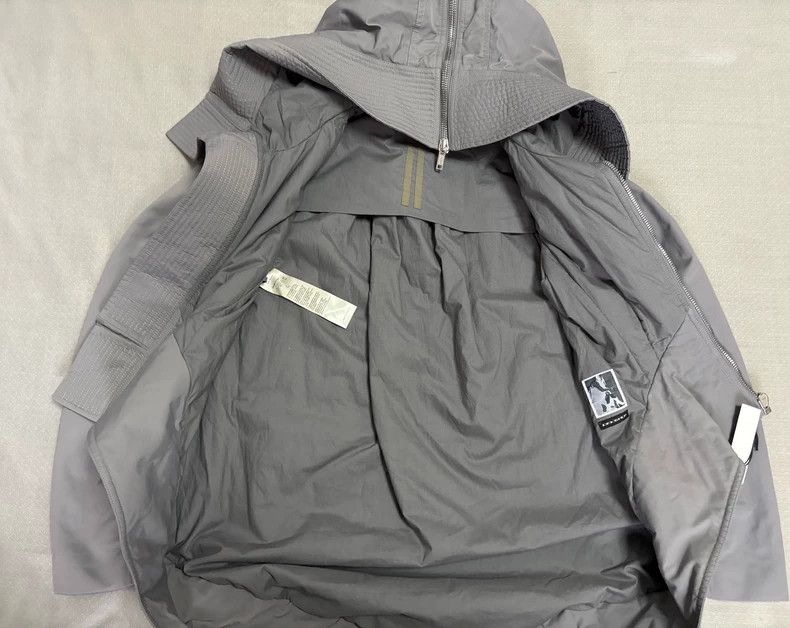 Rick Owens Rick Owens Asymmetric Bomber Jacket in Gray Size S / US 4 / IT 40 - 6 Thumbnail
