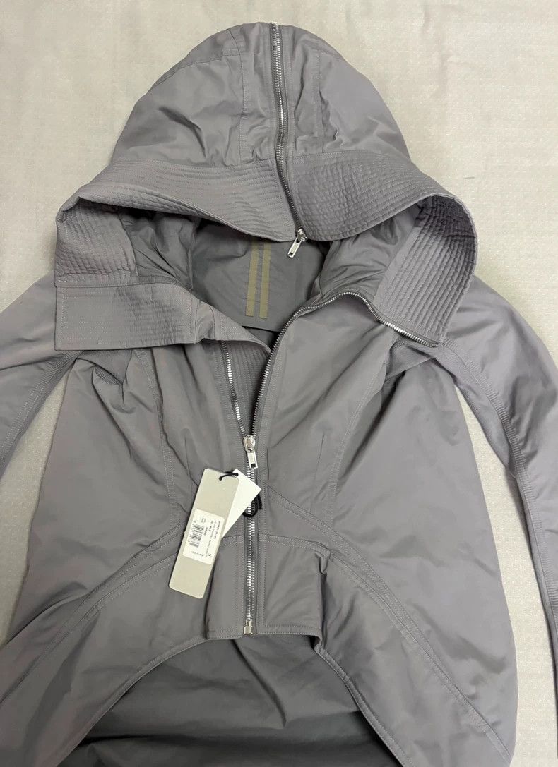 Rick Owens Rick Owens Asymmetric Bomber Jacket in Gray Size S / US 4 / IT 40 - 4 Thumbnail