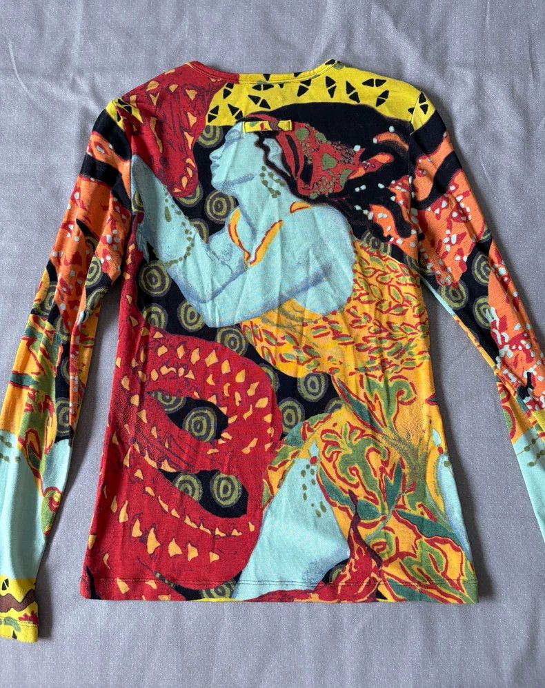 Jean Paul Gaultier Vintage Jean Paul Gaultier Long Sleeve Top Size S / US 4 / IT 40 - 7 Thumbnail
