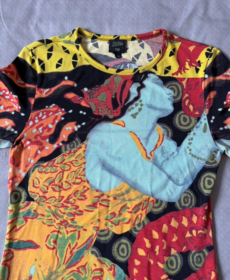 Jean Paul Gaultier Vintage Jean Paul Gaultier Long Sleeve Top Size S / US 4 / IT 40 - 3 Thumbnail