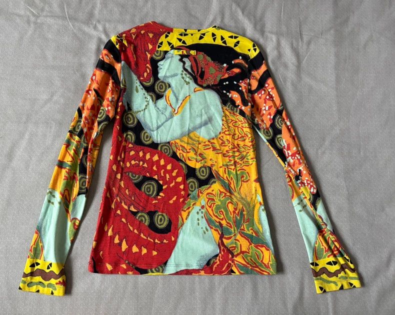 Jean Paul Gaultier Vintage Jean Paul Gaultier Long Sleeve Top Size S / US 4 / IT 40 - 6 Thumbnail