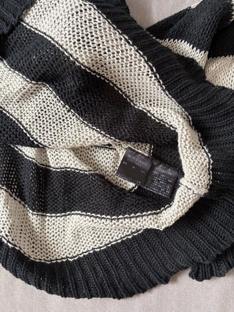 Hysteric Glamour Vintage Black and White Distressed Sweater Size M / US 6-8 / IT 42-44 - 7 Thumbnail