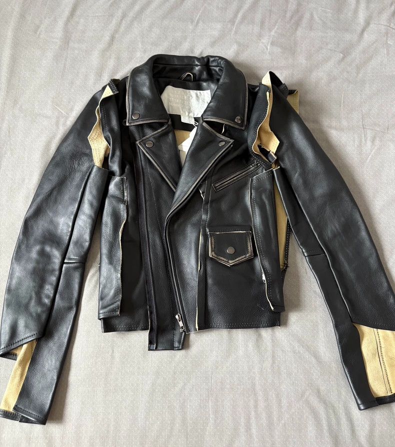 Maison Margiela Maison Margiela Deconstructed Leather Jacket