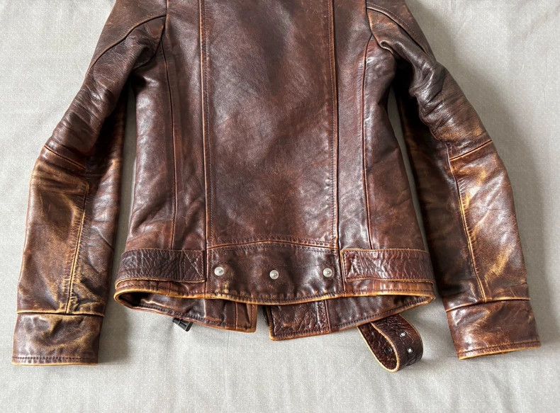 Golden Goose Vintage Golden Goose Leather Biker Jacket Size S / US 4 / IT 40 - 9 Thumbnail
