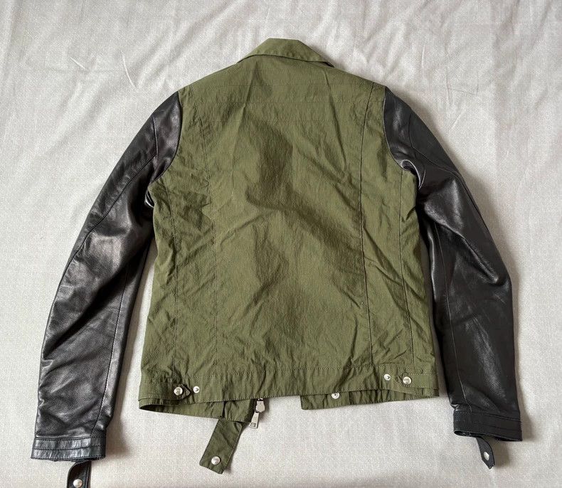 Yohji Yamamoto Giorgio Brato Vintage Leather Jacket Coat Size M / US 6-8 / IT 42-44 - 7 Thumbnail