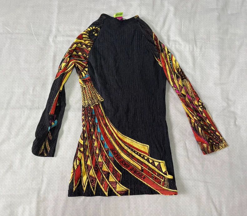 Yohji Yamamoto Vintage Sheer Print Top with Lining Size S / US 4 / IT 40 - 7 Thumbnail