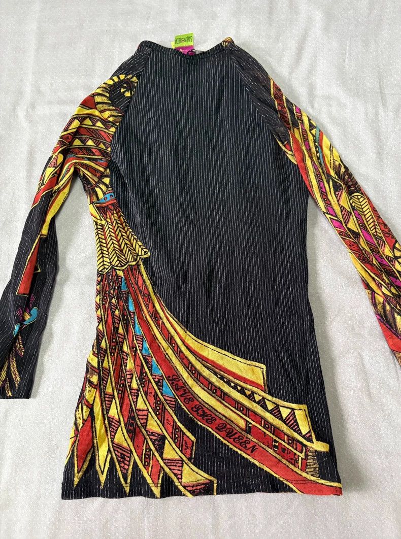 Yohji Yamamoto Vintage Sheer Print Top with Lining Size S / US 4 / IT 40 - 6 Thumbnail