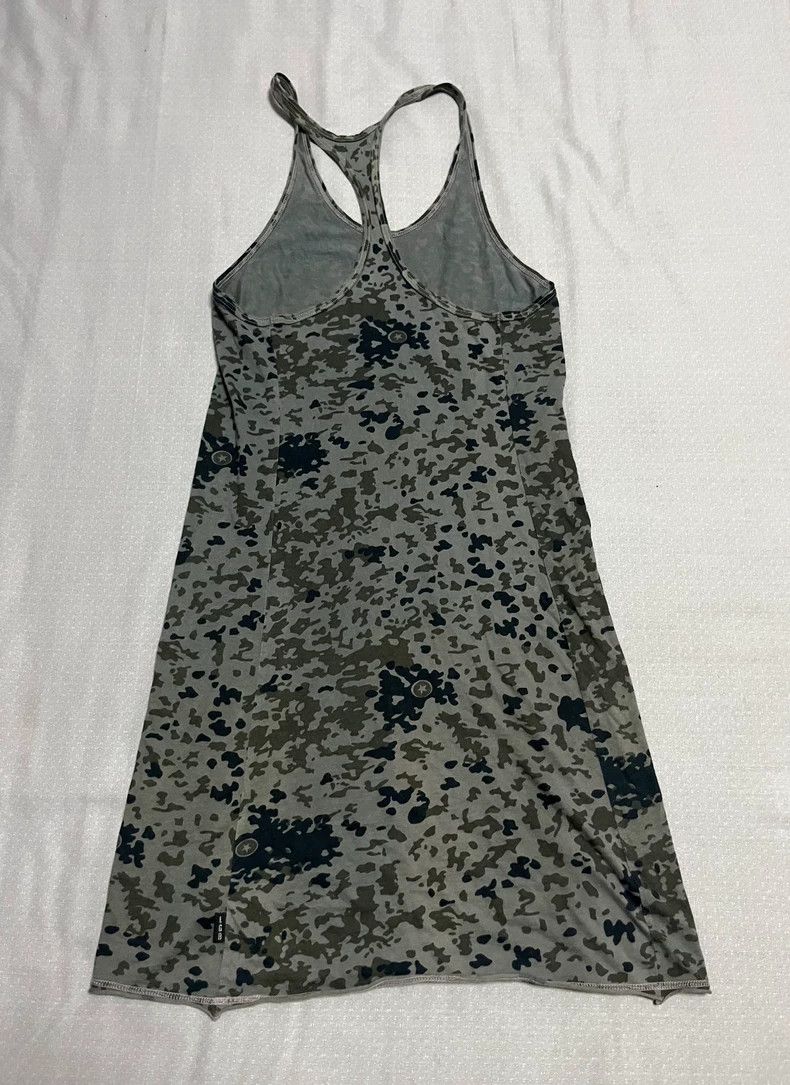 Le Grande Bleu (L.G.B.) Vintage Camouflage Star Print Tank Dress Size M / US 6-8 / IT 42-44 - 5 Thumbnail