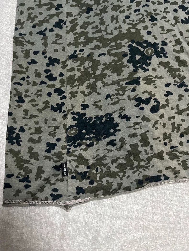 Le Grande Bleu (L.G.B.) Vintage Camouflage Star Print Tank Dress Size M / US 6-8 / IT 42-44 - 6 Thumbnail