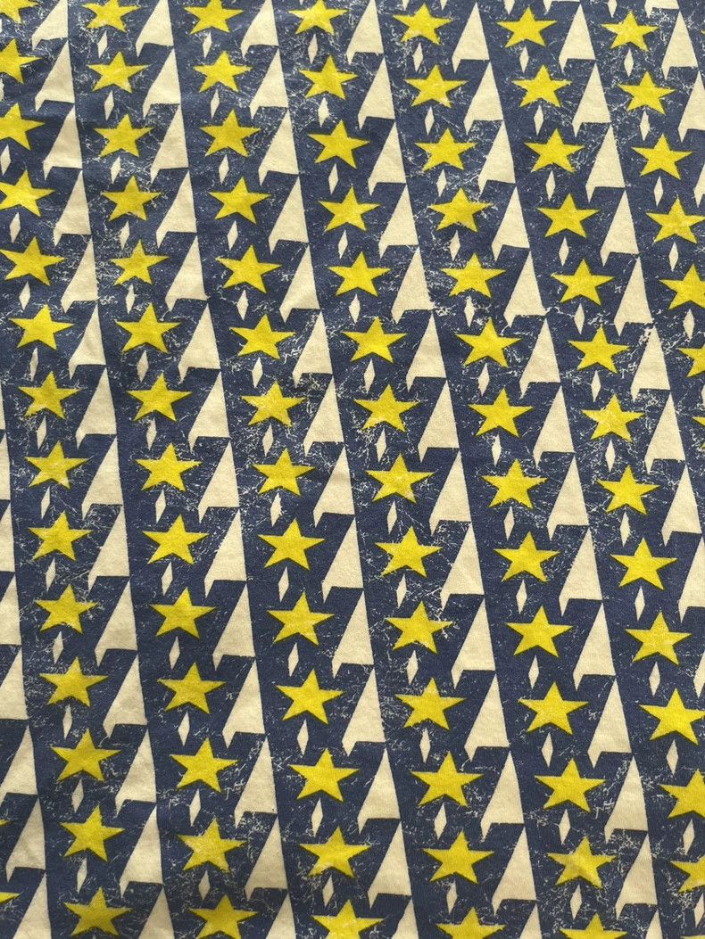 Walter Van Beirendonck Vintage 90s Star Print Sleeveless Top Size S / US 4 / IT 40 - 3 Thumbnail