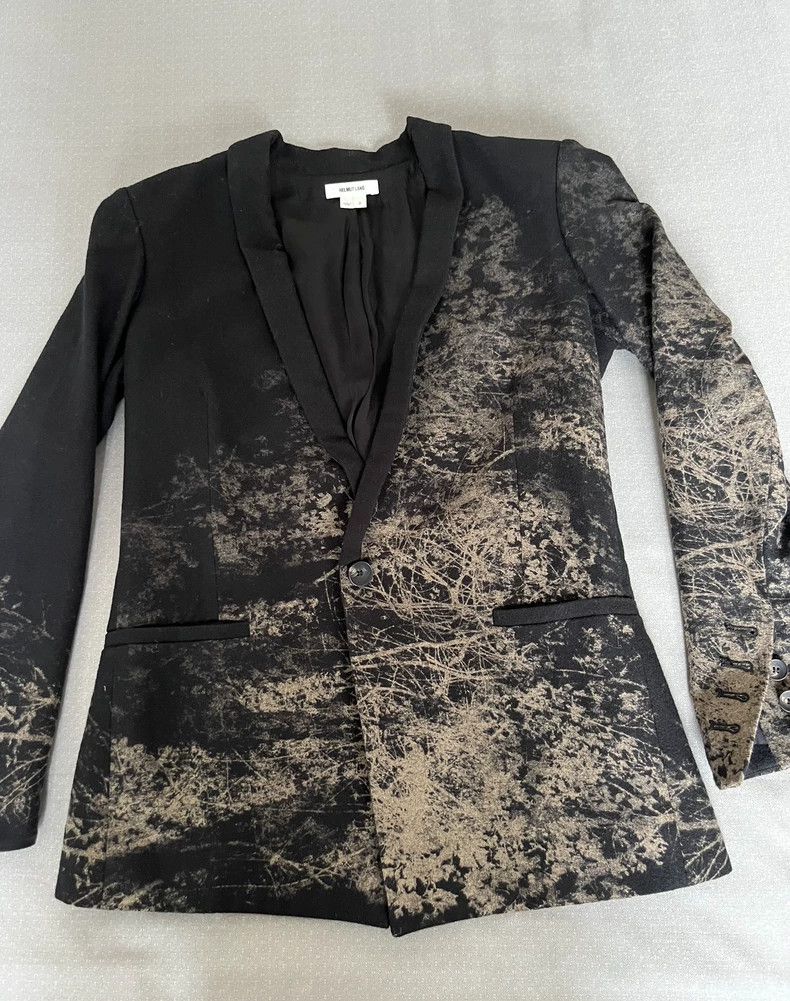 Helmut Lang Helmut Lang Artistic Vintage Blazer Jacket Size M / US 6-8 / IT 42-44 - 4 Thumbnail
