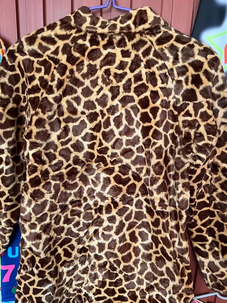 Hysteric Glamour OZONE COMMUNITY Leopard Print Plush Windbreaker Coat Size L / US 10 / IT 46 - 7 Thumbnail