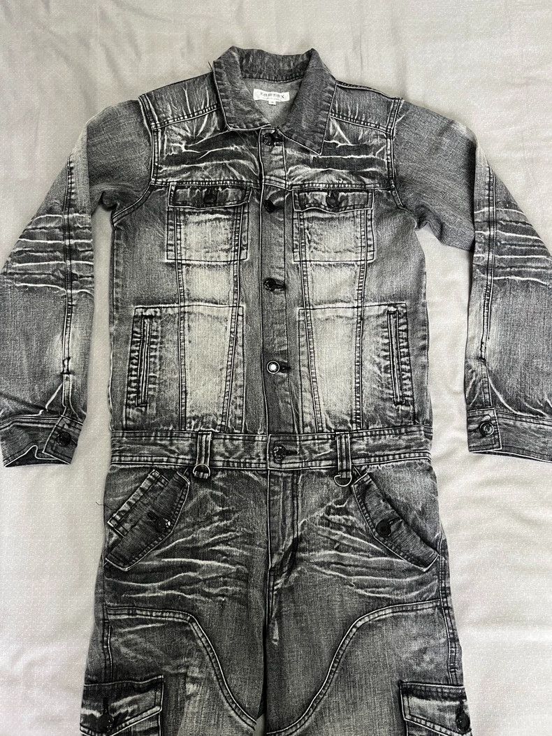 Yohji Yamamoto Vintage Denim Overall Jumpsuit with Pockets Size 27" / US 4 / IT 40 - 4 Thumbnail