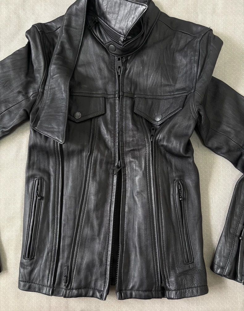 Yohji Yamamoto Buffalo Bobs Vintage Leather Jacket Size L / US 10 / IT 46 - 6 Thumbnail