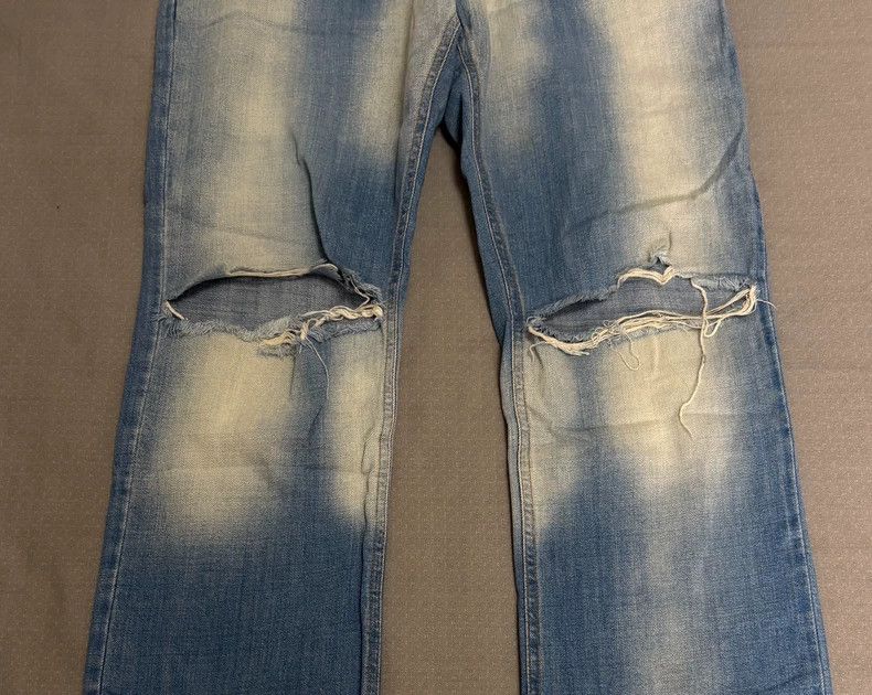 Dolce & Gabbana Dolce&Gabbana Distressed Blue Jeans with Unique Design Size 34" / US 12 / IT 48 - 3 Thumbnail