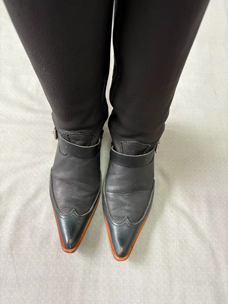 Yohji Yamamoto Vintage High-Cut Pointed Boots Size US 6 / IT 36 - 6 Thumbnail