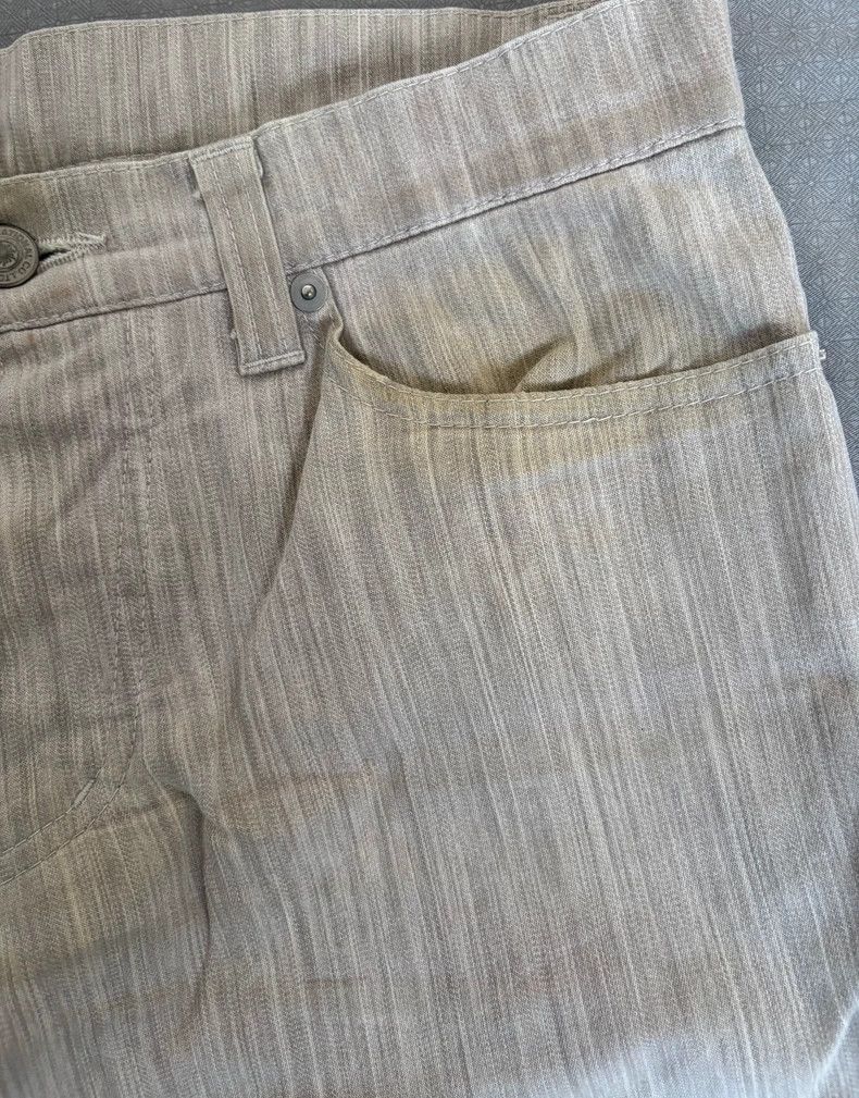Yohji Yamamoto Vintage Striped Pants with Slight Yellowing Size 30" / US 8 / IT 44 - 4 Thumbnail