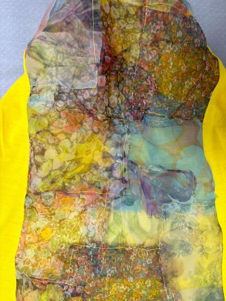 Junya Watanabe Vintage Floral Long Sleeve T-Shirt Top Size S / US 4 / IT 40 - 7 Thumbnail