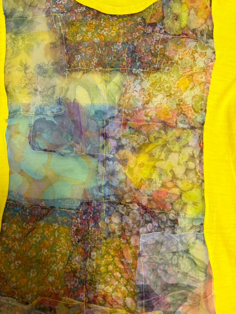Junya Watanabe Vintage Floral Long Sleeve T-Shirt Top Size S / US 4 / IT 40 - 5 Thumbnail