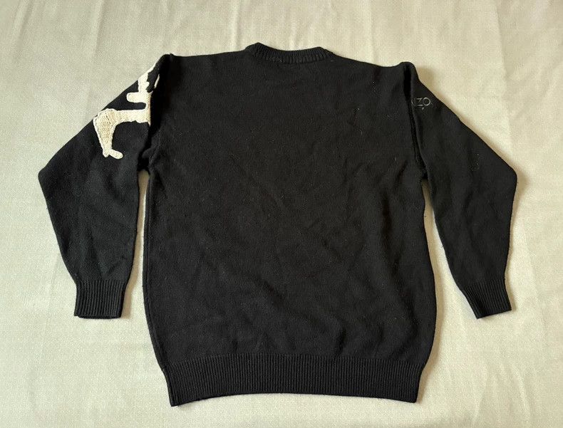 Kenzo Kenzo Vintage Patchwork Sweater with Embroidery Size M / US 6-8 / IT 42-44 - 6 Thumbnail