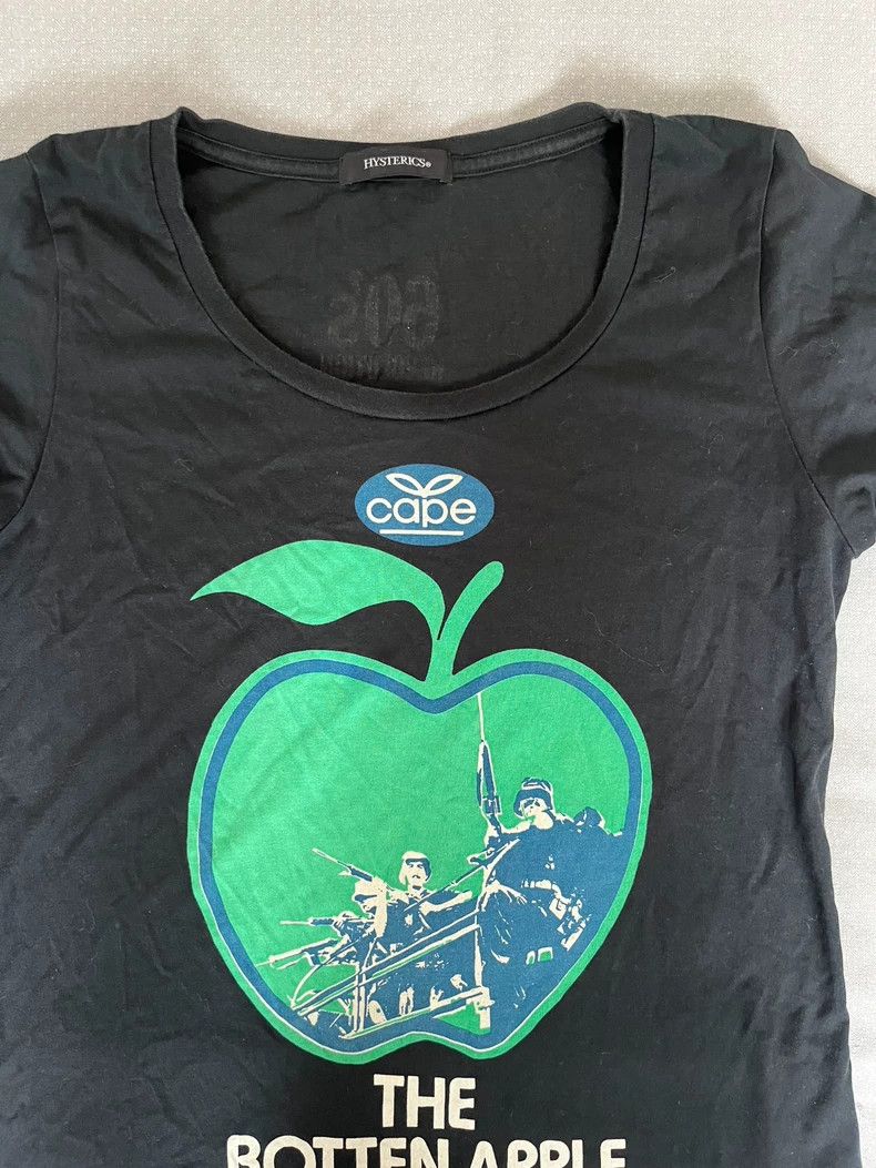 Hysteric Glamour Vintage The Rotten Apple Graphic T-Shirt Size M / US 6-8 / IT 42-44 - 3 Thumbnail
