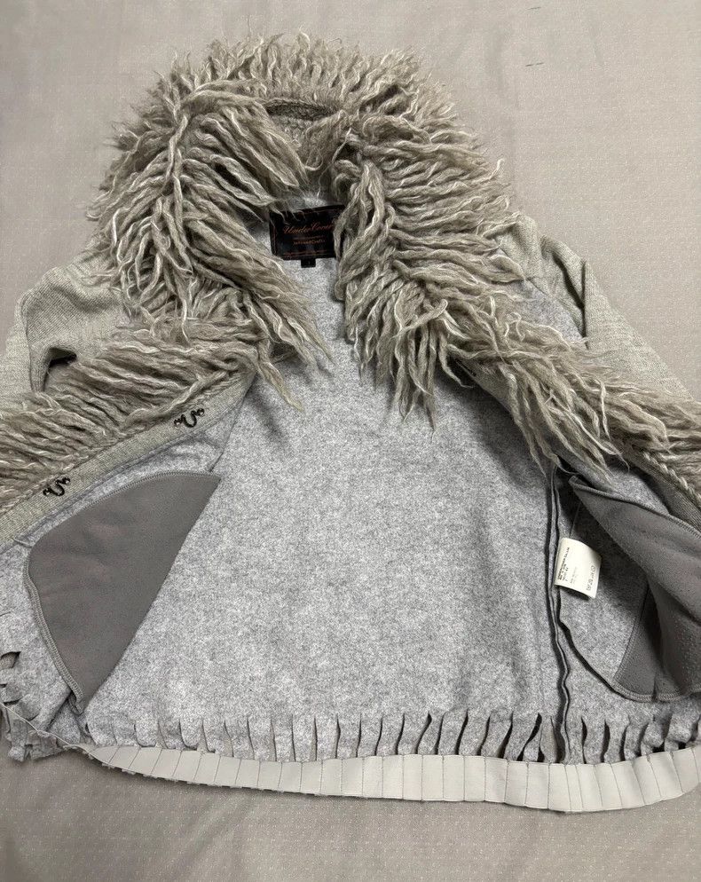 Undercover Unique Design Vintage Mohair Sweater Coat Size M / US 6-8 / IT 42-44 - 3 Thumbnail