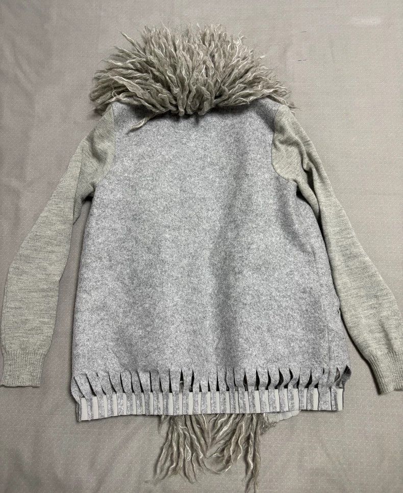 Undercover Unique Design Vintage Mohair Sweater Coat Size M / US 6-8 / IT 42-44 - 4 Thumbnail